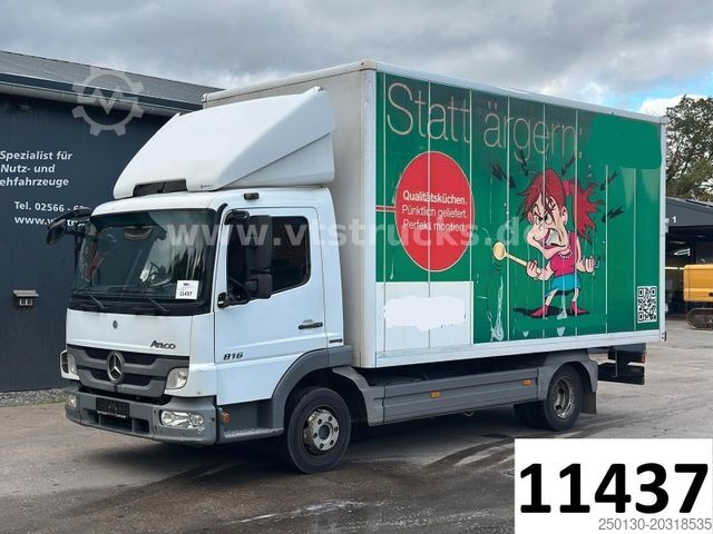 Box van MERCEDES-BENZ Atego 816 Kofferaufbau 4x2