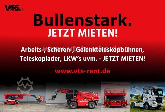 Open semitrailer with tarp SCHMITZ CARGOBULL SCS Mega Hubdach Edscha Lift Staplerhalterung