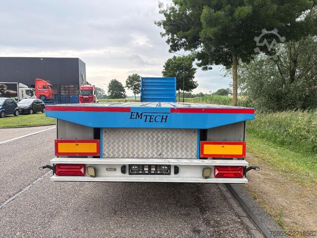 Plattformanhänger Emtech NP3 2x Steering Axle / 1x Lift-Axle / SAF Axles...