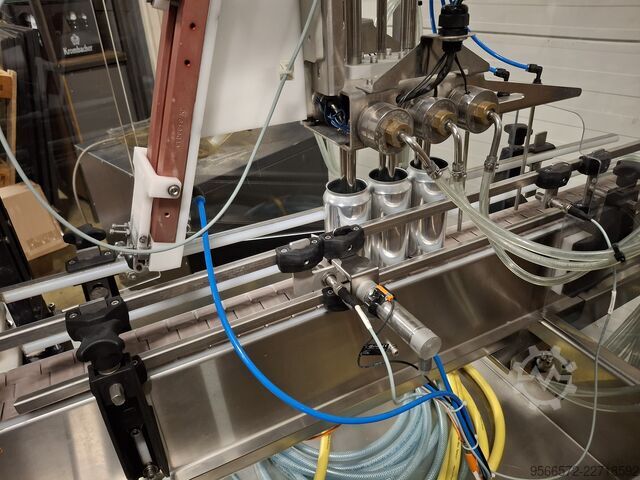 Can making line Cask 3 Head Fill Station