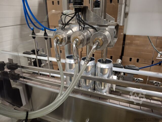 Can making line Cask 3 Head Fill Station