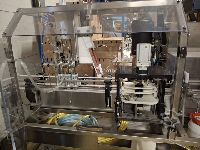 Can making line Cask 3 Head Fill Station