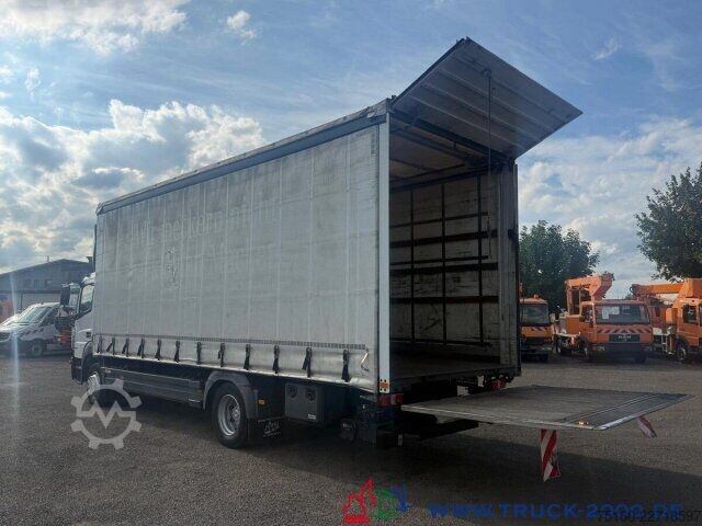 LKW mit Pritsche & Plane Mercedes-Benz Atego 1224 Schiebeplane L+R+ Dach LBW 1.5T AHK