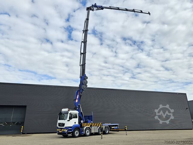 Kranwagen MAN TGS 41.480 8x4 BB / PM 100 tm + JIB + WINCH