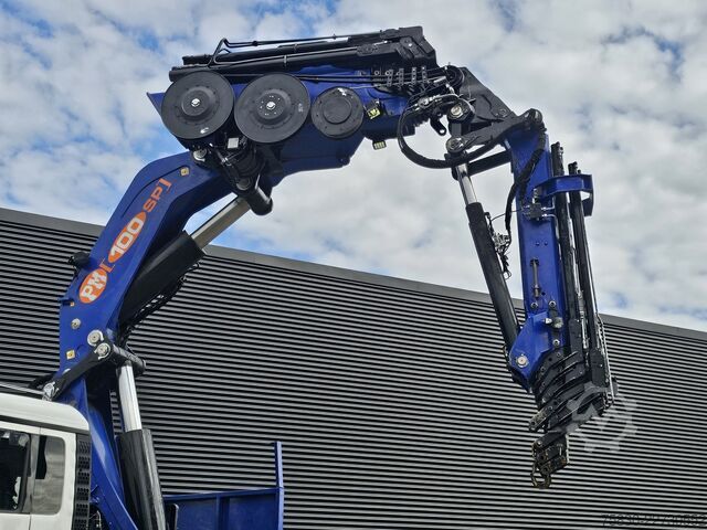 Kranwagen MAN TGS 41.480 8x4 BB / PM 100 tm + JIB + WINCH