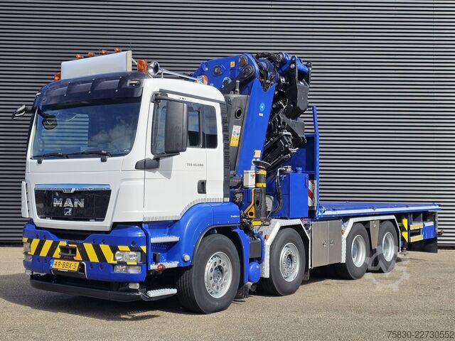 Kranwagen MAN TGS 41.480 8x4 BB / PM 100 tm + JIB + WINCH