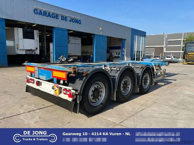 Containertransport D-TEC Flexitrailer FT-LS-S / 3x Extendable / 1x Lift ...