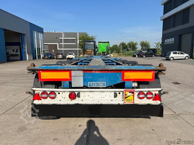 Containertransport D-TEC Flexitrailer FT-LS-S / 3x Extendable / 1x Lift ...