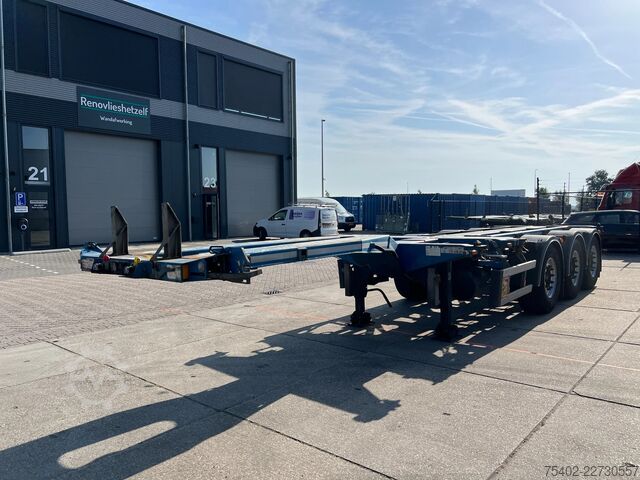 Containertransport D-TEC Flexitrailer FT-LS-S / 3x Extendable / 1x Lift ...