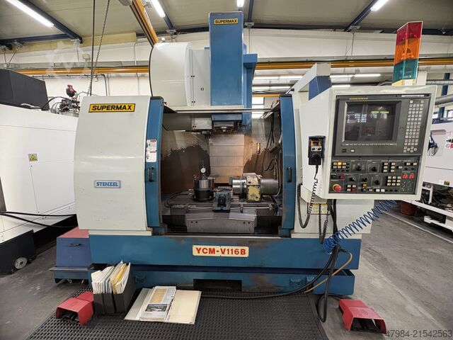 Vertikales Bearbeitungszentrum YCM SUPERMAX V116B
