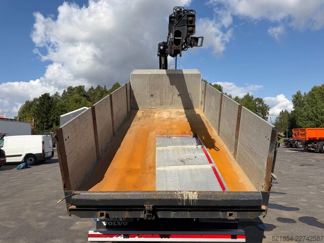 Kipper mit Kran Volvo FM 420 6x2*4, Tipp&Crane-truck, 2017