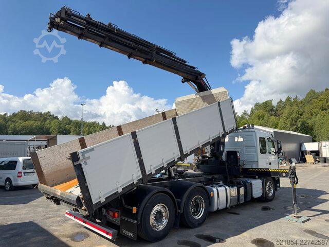 Kipper mit Kran Volvo FM 420 6x2*4, Tipp&Crane-truck, 2017