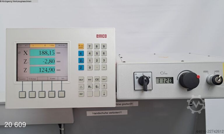 Leit- und Zugspindeldrehmaschine EMCO EMCOMAT 14D