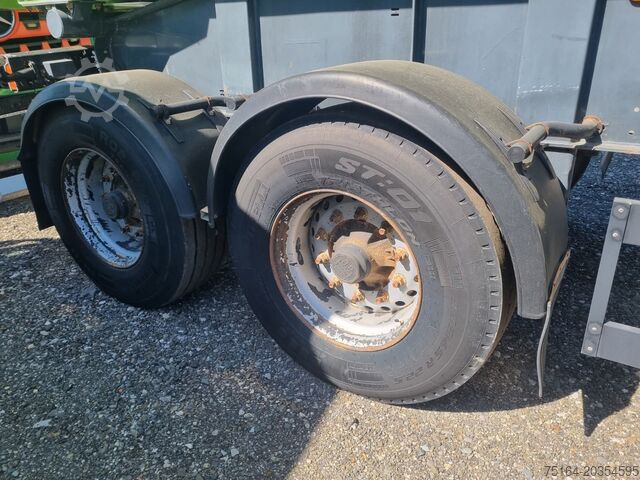 Tipper semi-trailer Schwarzmüller K 202 Stahlrundmulde