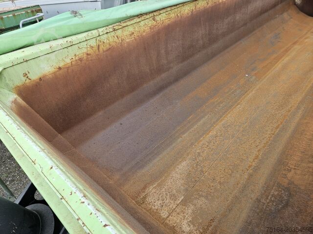 Tipper semi-trailer Schwarzmüller K 202 Stahlrundmulde