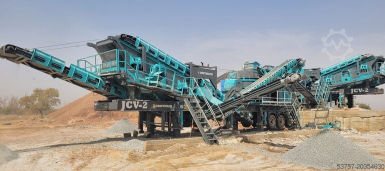 Mobile Brechanlage / Siebanlage Constmach Mobile Crushing and Screening Mobile Crushing and Screening Plant