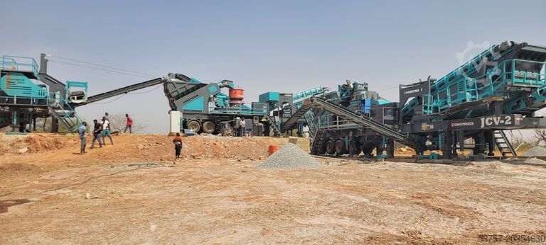 Mobile Brechanlage / Siebanlage Constmach Mobile Crushing and Screening Mobile Crushing and Screening Plant
