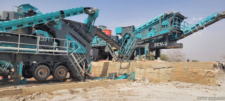 Mobile Brechanlage / Siebanlage Constmach Mobile Crushing and Screening Mobile Crushing and Screening Plant