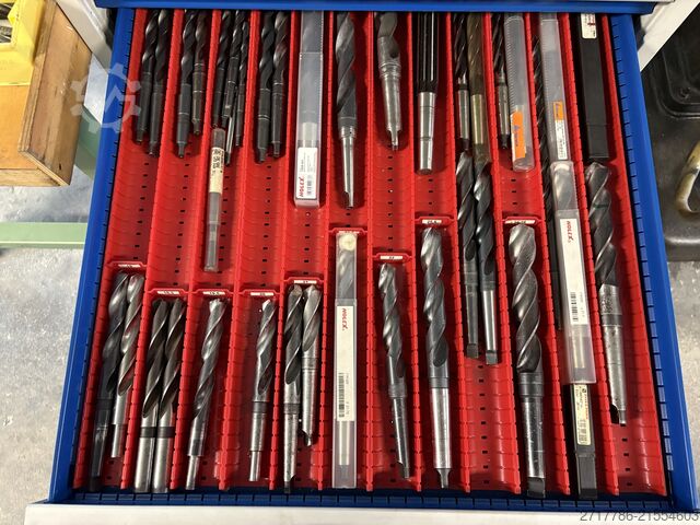 Werkzeugschubladenschrank mit Inhalt  