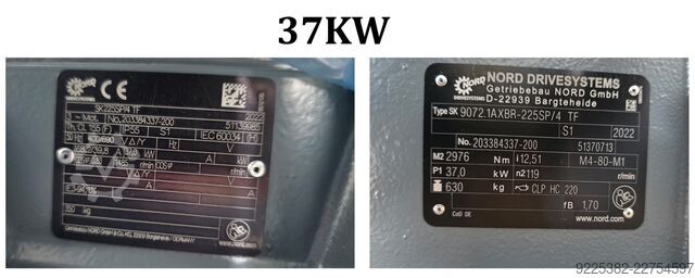 NORD gearmotor 30 kW, 37 kW, 45 kW, 75 kW Nord 