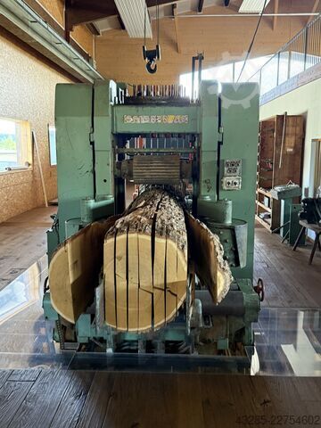 High-performance sawmill (frame saw) EWD HDN600 - LSH - GDZGE 600
