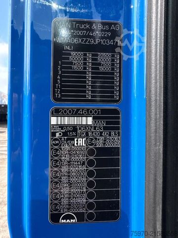 Gefährliche Stoffe MAN TGX 18.420 XXL 2018 ADR EXII EXIII FL AT OX + PTO