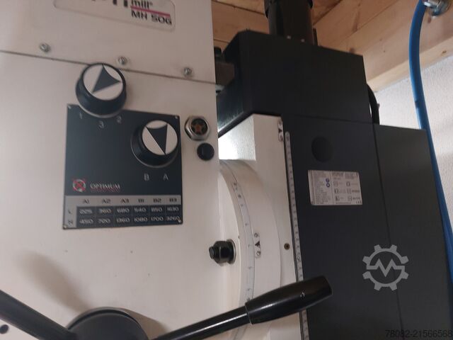 Bohr- / Fräsmaschine Optimum OPTImill MH 50G