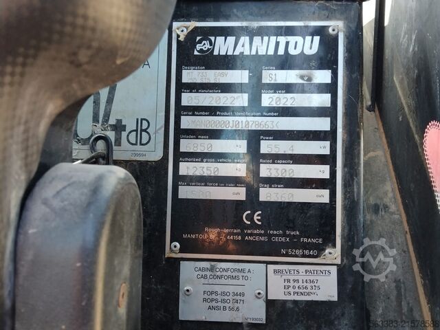 Teleskoplader Manitou MT733 Easy 75D