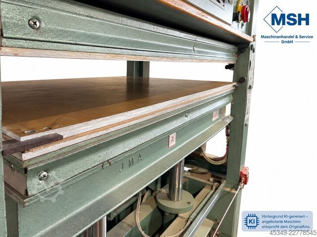 TOP/year of manufacture 1989/2 levels/40 N/cm² BÜRKLE U 40