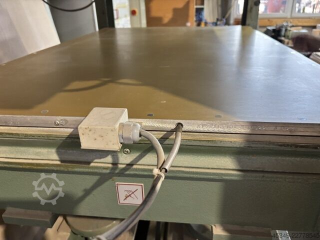 TOP/year of manufacture 1989/2 levels/40 N/cm² BÜRKLE U 40