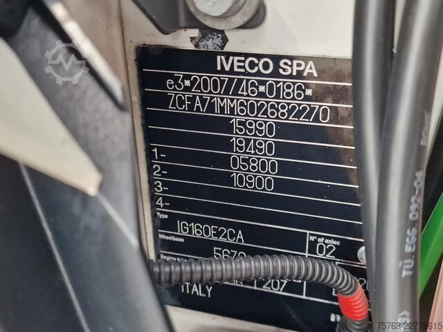 Suitcase Iveco Eurocargo 160.280 4x2 - Box with sidedoors - Lo...