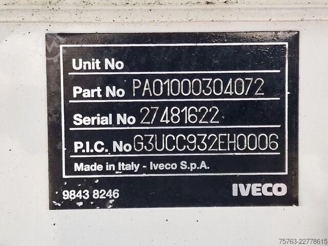 Suitcase Iveco Eurocargo 160.280 4x2 - Box with sidedoors - Lo...