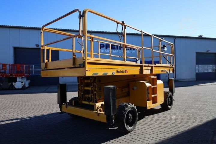Scherenhebebühne Haulotte H15SXL Diesel, 4x4 Drive, 15m Working Height, 500k
