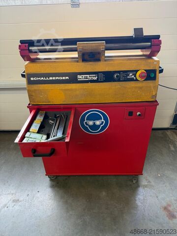 Kantenfräsmaschine Anfasgerät Entgrater Schallberger Facette Star FS 500/1000