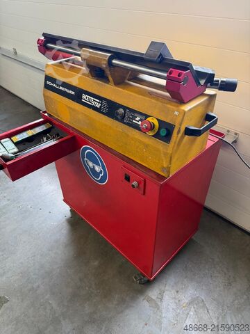 Kantenfräsmaschine Anfasgerät Entgrater Schallberger Facette Star FS 500/1000