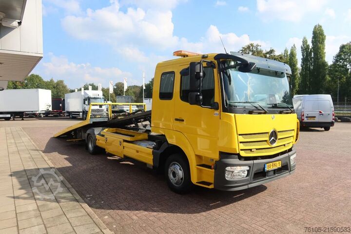 Bergungsfahrzeug Mercedes-Benz Atego 1221 L Takelwagen 6 persoons
