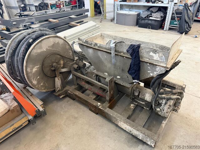 Baumaschine POMPA POLISTIROLO PER BETONIERA POLYSTYRENE PUMP FOR CONCRETE MIXER