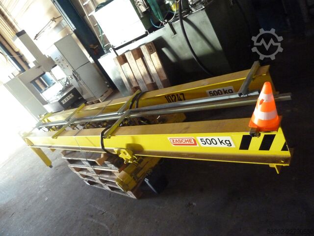 Schwenkkran Doppelaulausleger 2 x 500kg Zasche Sico-HF 500kg