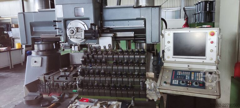 Portalfräsmaschine mit Steuerung Fagor Oerlikon KC4 FAGOR CNC Control