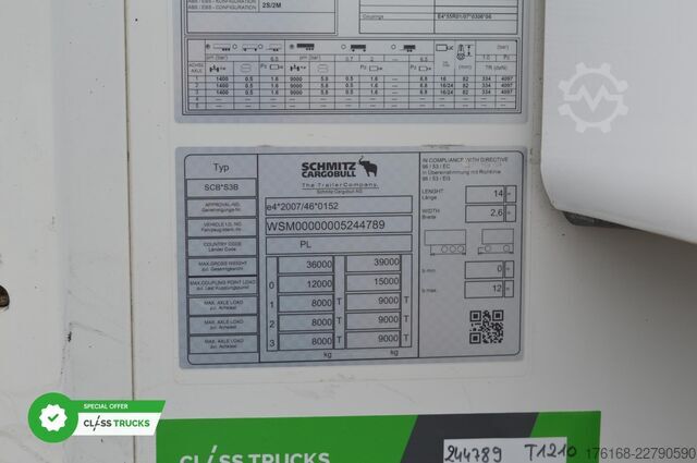 Reefer semitrailer SCHMITZ CARGOBULL SKO Double Deck FP60 ThermoKing SLXi 300