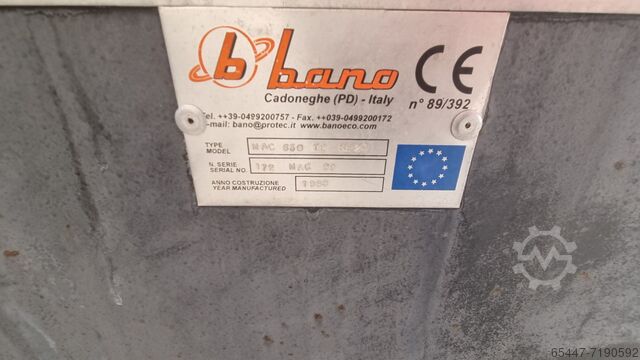 Chipper BANO Mac 630 TP HP20 15kW bano Mac 630 TP HP20