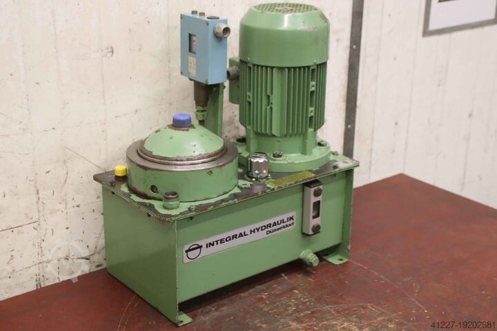 Hydraulikaggregat 30 bar Integral Hydraulik 6 l/min