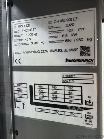 EKS 412 S - Wire Guidance !! PSA !! Triplex FFL !! JUNGHEINRICH EKS 412 s - Wire Guidance !! PSA !! Triplex FFL !!