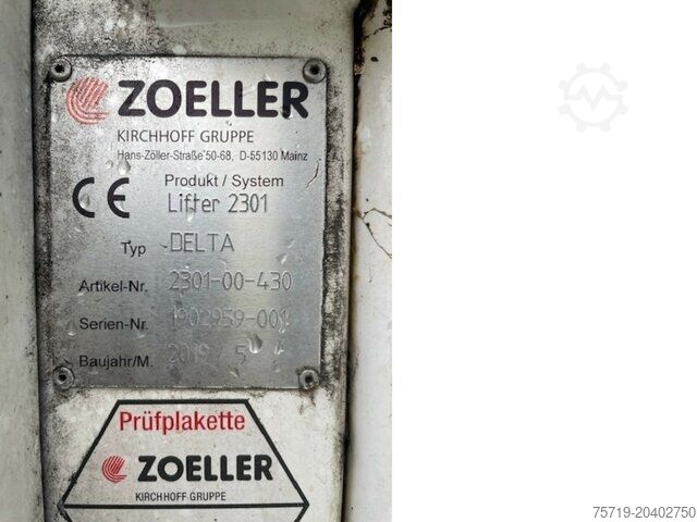 Garbage truck Mercedes-Benz 2635 Econic 6x2 Faun 524 Vario/Zöller2301