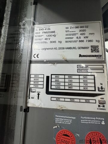 EKS 412 S - Wire Guidance !! PSA !! Triplex FFL !! JUNGHEINRICH EKS 412 s - Wire Guidance !! PSA !! Triplex FFL !!