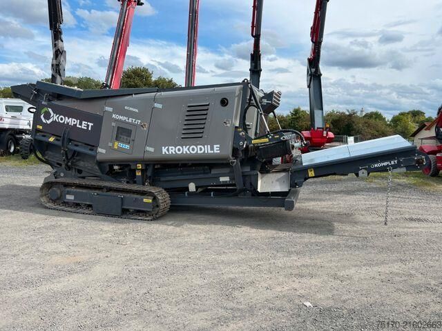 Baumaschine Komplet Krokodile / nur 76h! / 2022 / Schredder