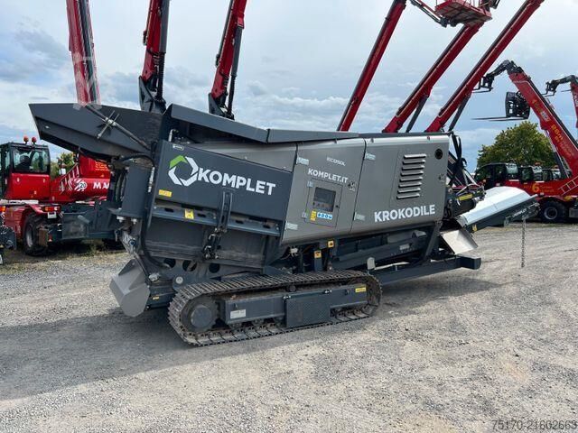 Baumaschine Komplet Krokodile / nur 76h! / 2022 / Schredder