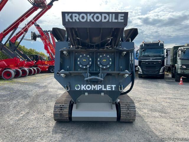 Baumaschine Komplet Krokodile / nur 76h! / 2022 / Schredder