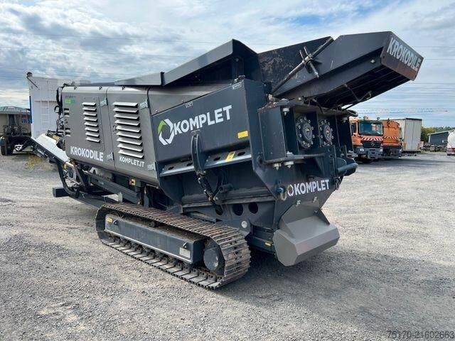 Baumaschine Komplet Krokodile / nur 76h! / 2022 / Schredder