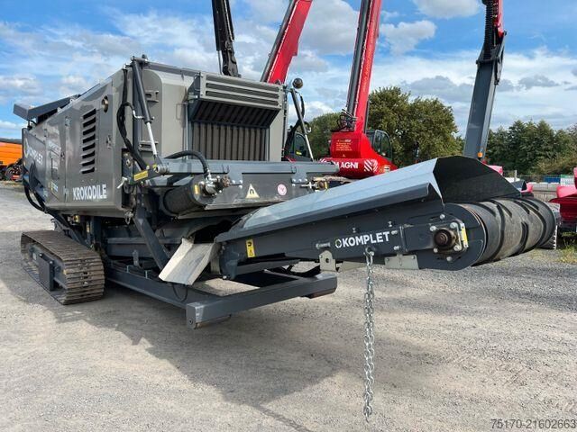 Baumaschine Komplet Krokodile / nur 76h! / 2022 / Schredder